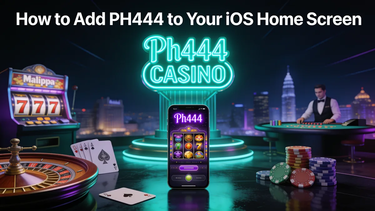 ph444 in the Philippines — How to Add PH444 to Your iOS Home Screen